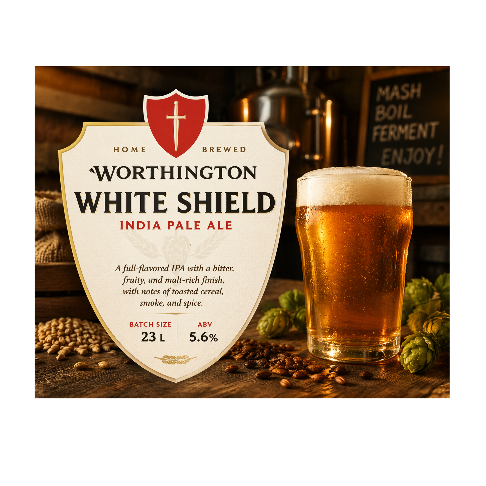 Worthington White Shield Recipe Kit