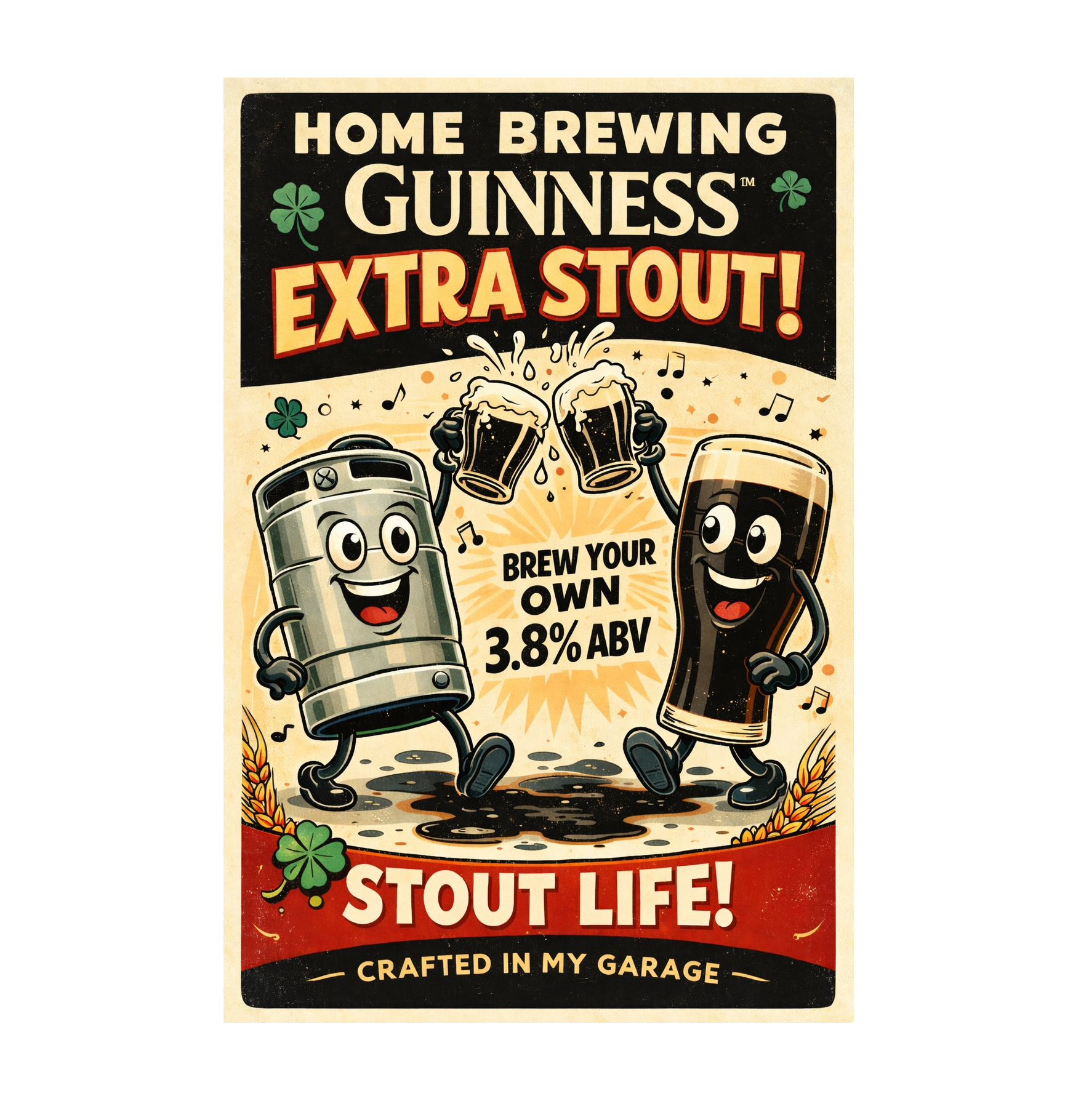 Guinness Extra Stout Style Recipe Kit
