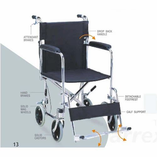 Cruiser Basic Steel Wheelchair