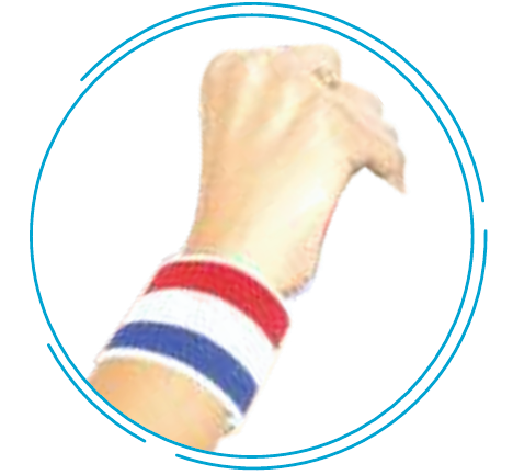 P.C.No. 0613 Wrist Band Cotton
