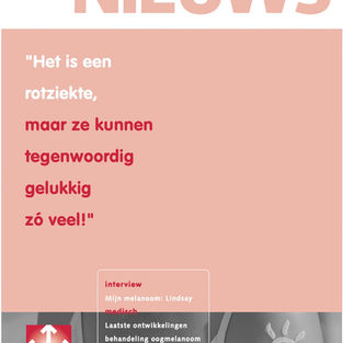 Nieuw nummer van MelanoomNieuws juli 2025