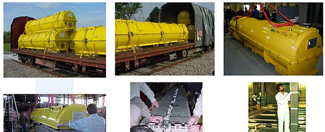 Survey on the PWR fresh fuel transport containers in Europe and the USA .png