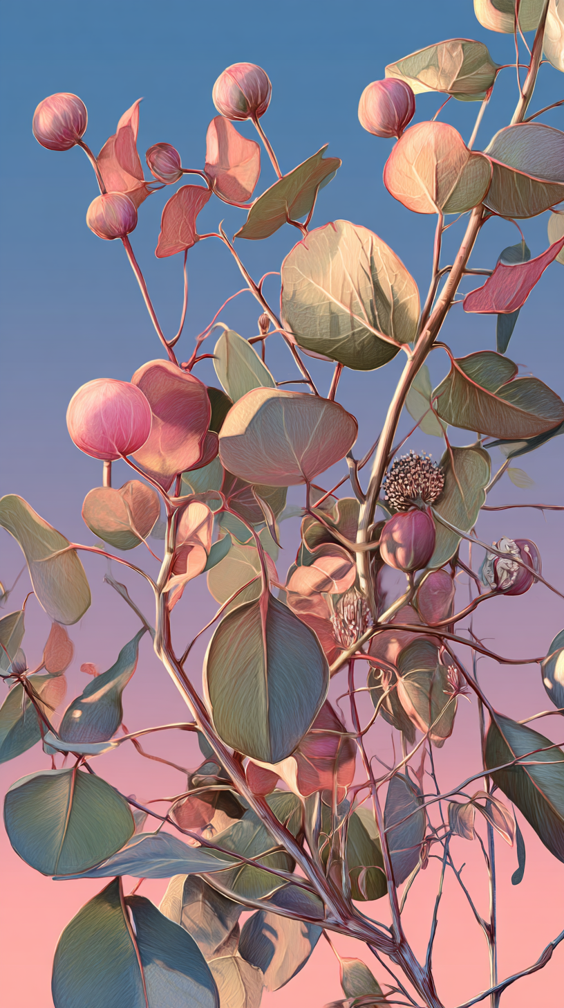 juanacho666_81331_oil_painting_illustration_of_Eucalyptus_wit_16c3b38e-c25e-437c-8111-bb32f6058f5e_2