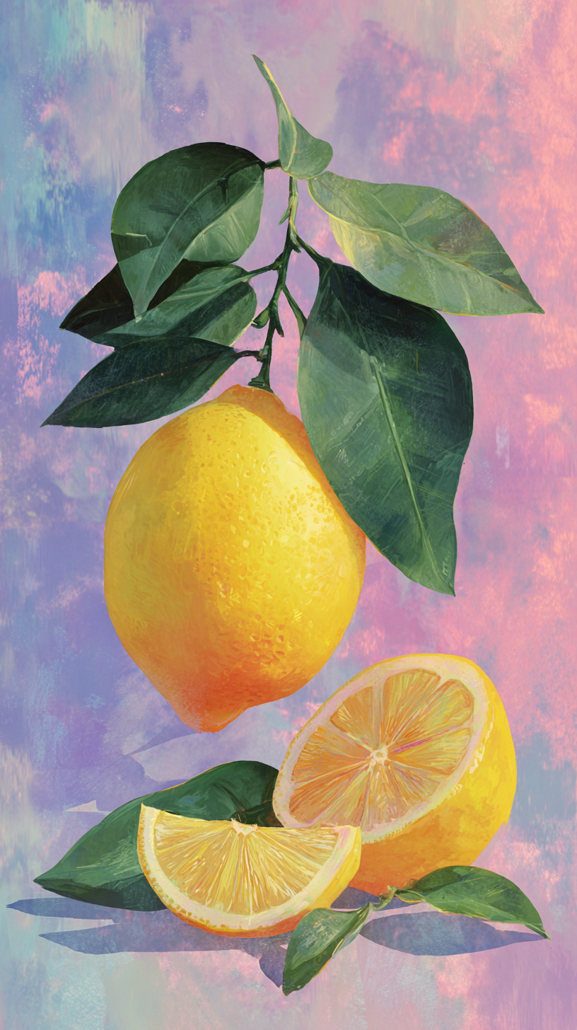 juanacho666_81331_oil_painting_illustration_of_lemon_with_its_0100a8d4-9620-488f-ad4f-924634d35305_0