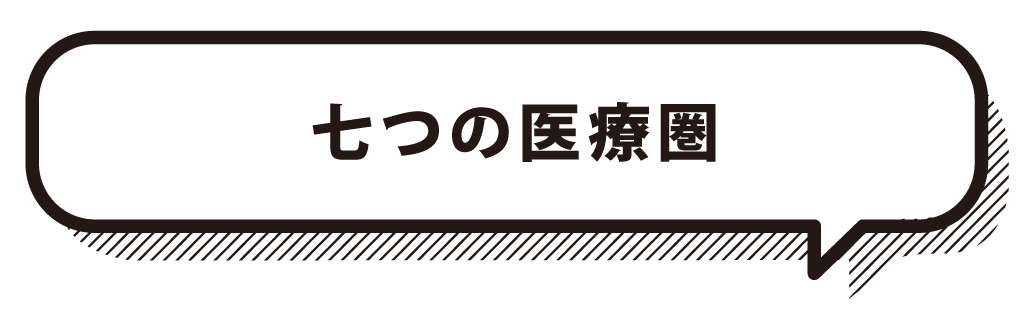 7つの医療圏 にいがた健康寿命