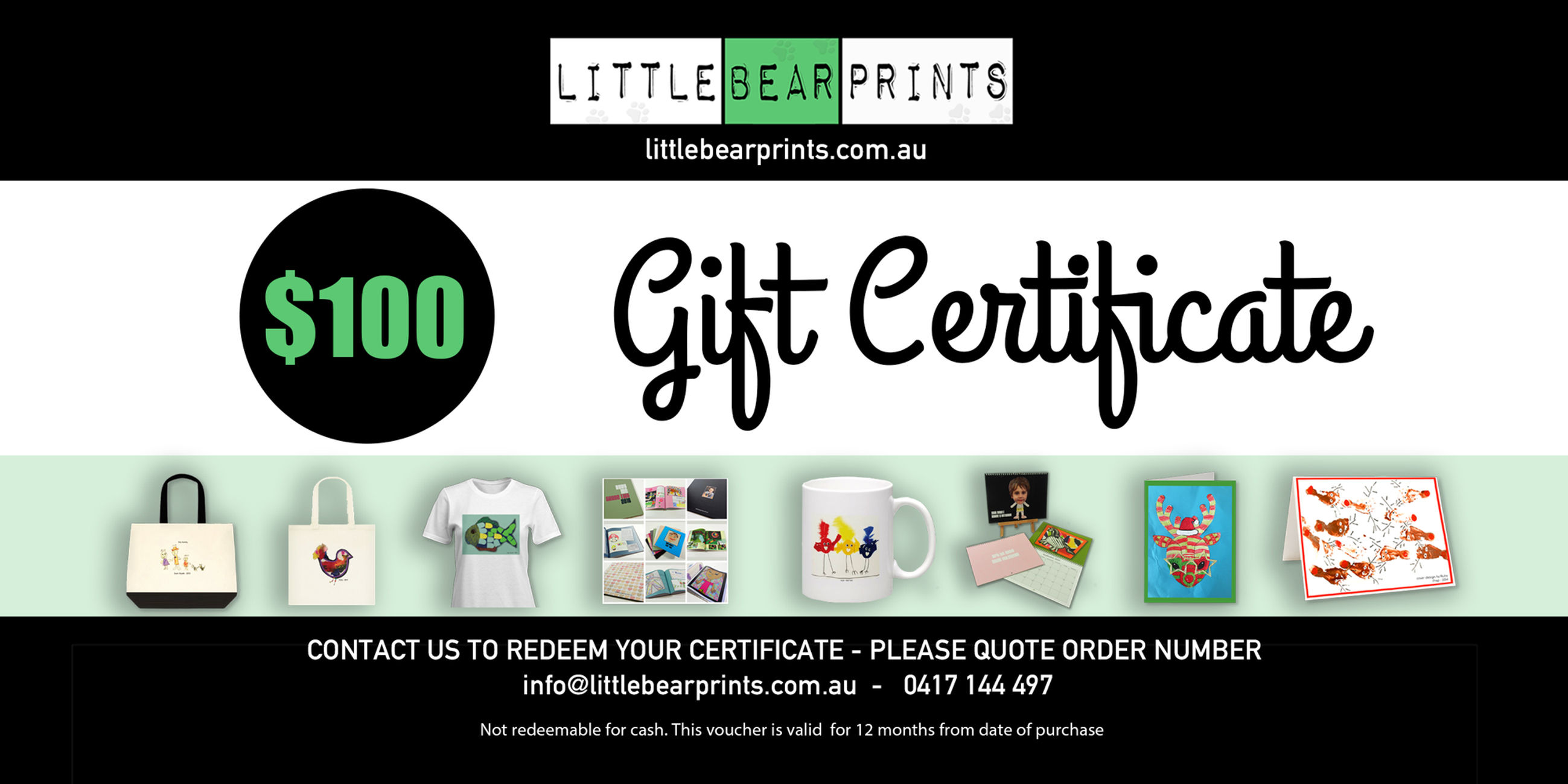 Gift Certificate - $100
