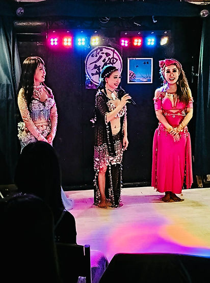 神戸のベリーダンススクール, ベリーダンスのライブショー。 MAKI Bellydance School in Kobe. 神戸