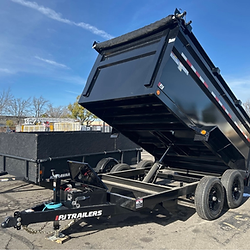 cleanup hauling junk removal dumpster trailers image