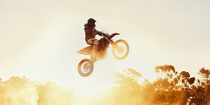 Motorrad-Stunt