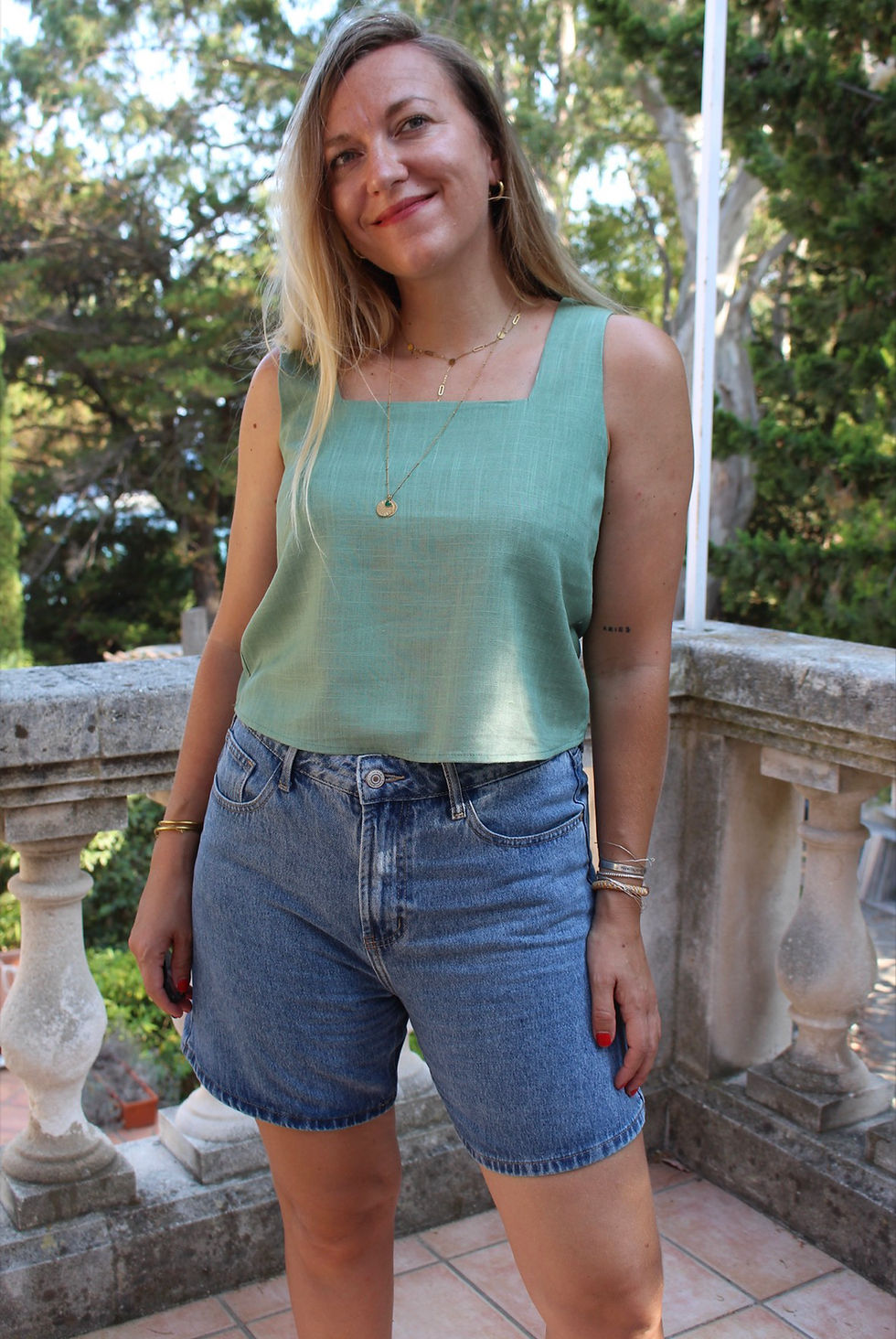 Miniature : Top STEFY - vert d’eau
