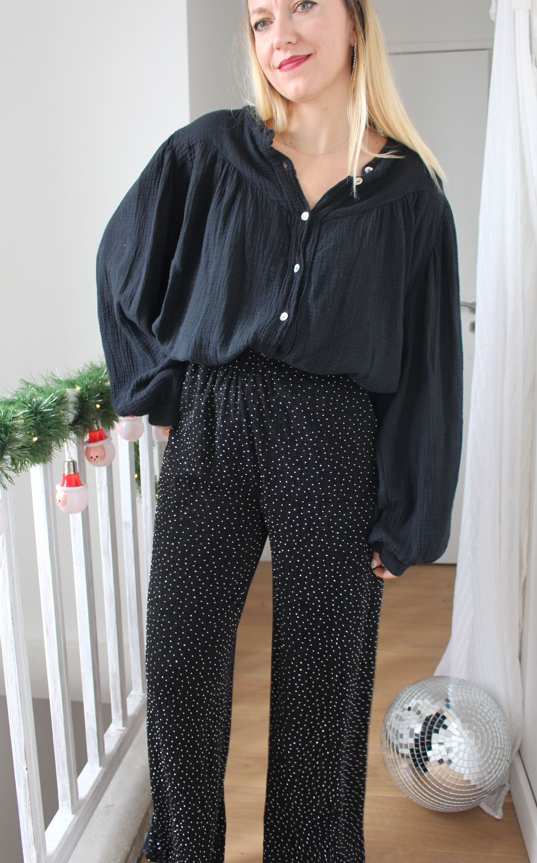 Blouse DAVY - noir