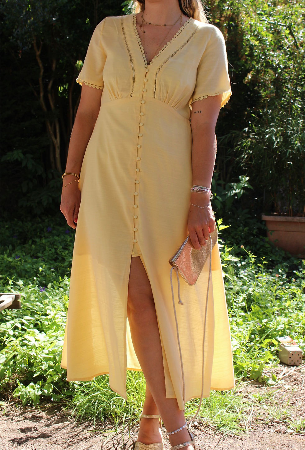 Miniature : Robe ADRIENNE - jaune