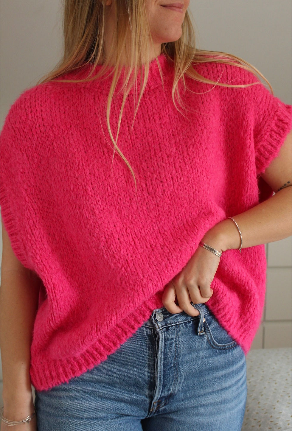 Miniature : Pull ÉRIC - rose