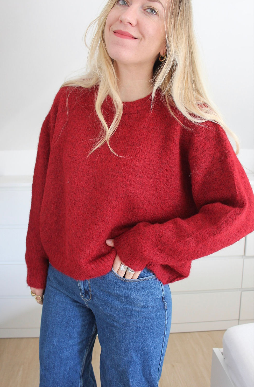 Miniature : Pull ADRIEN - cerise