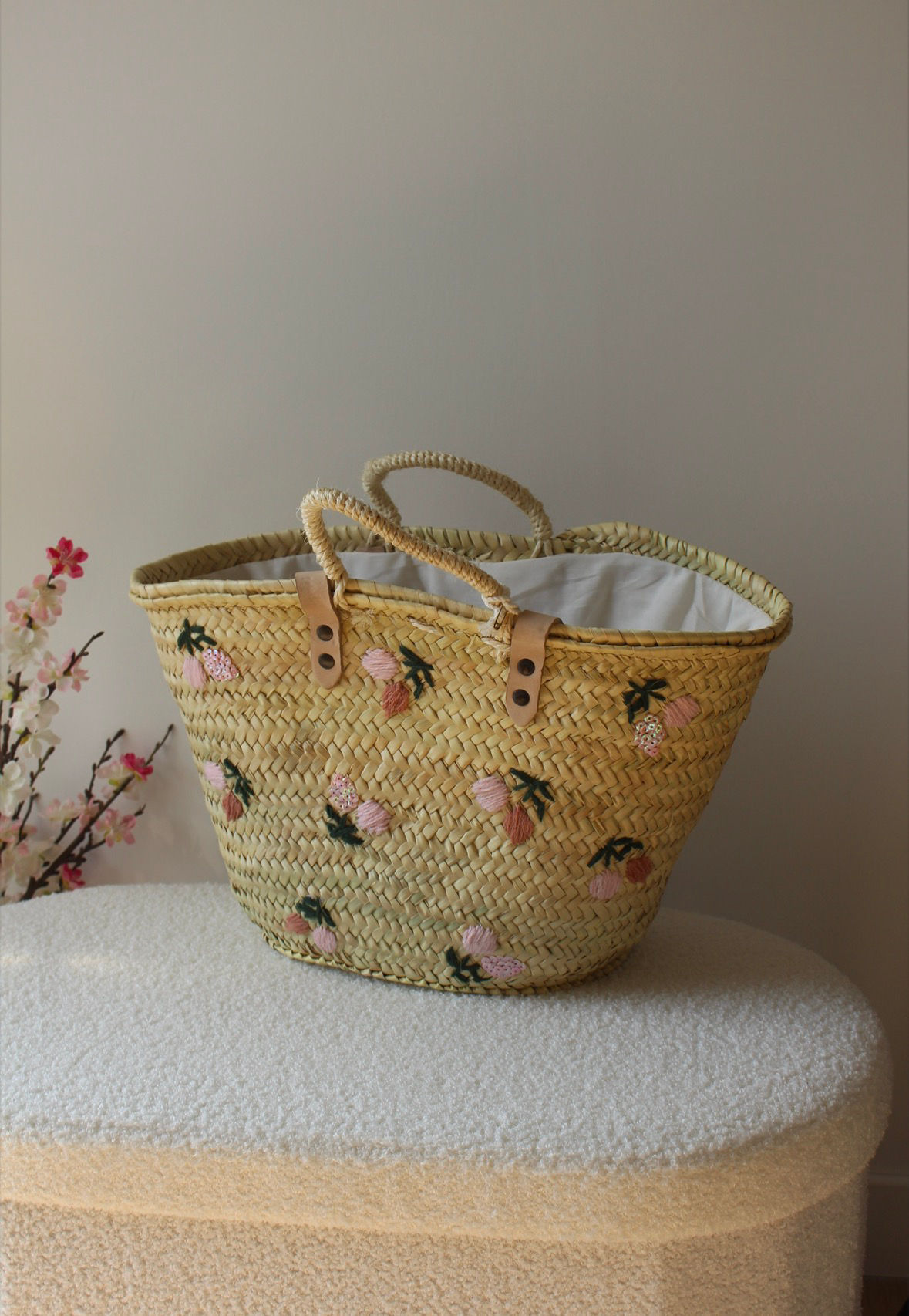 Panier POMELO - rose