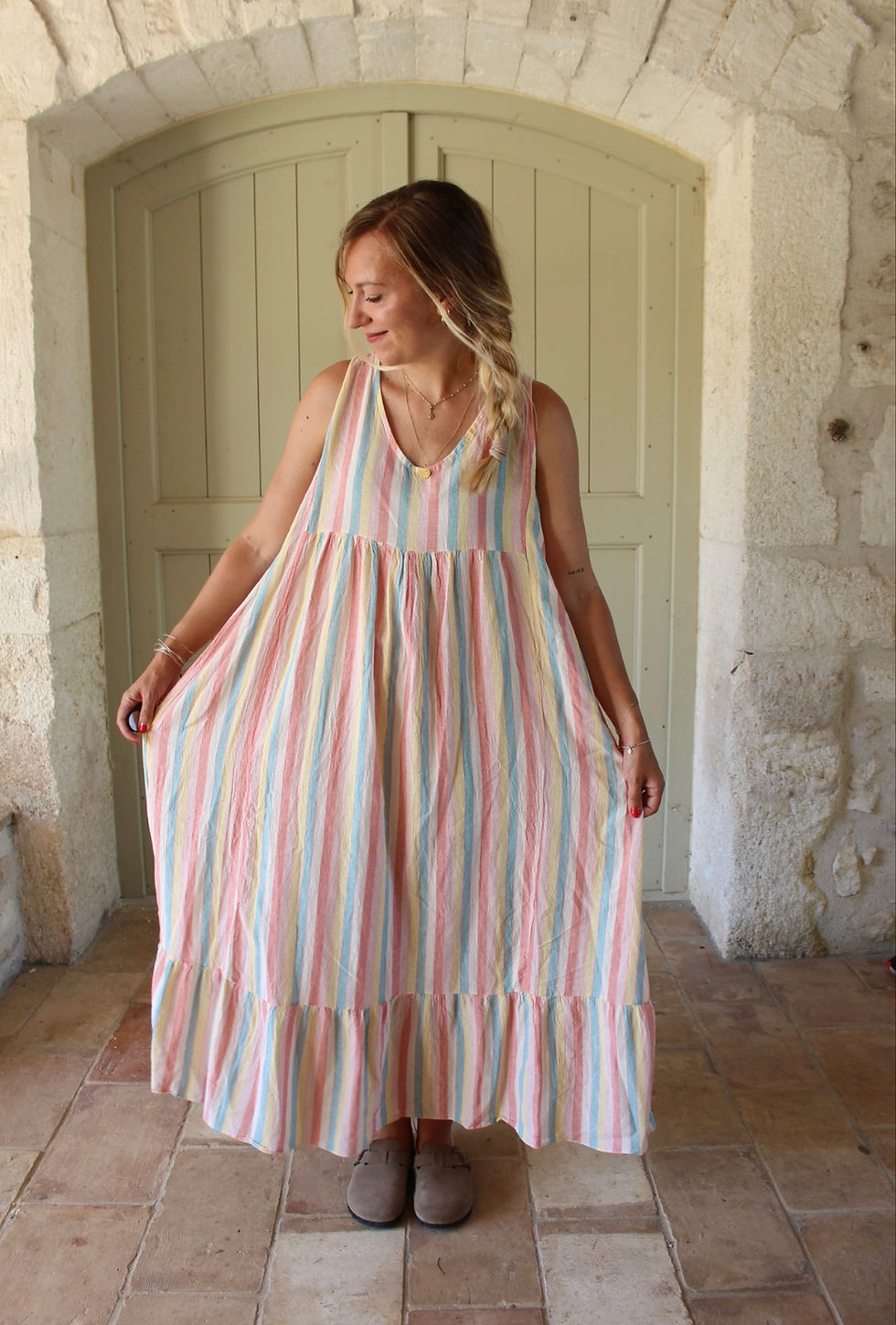 Miniature : Robe EMMA - rose