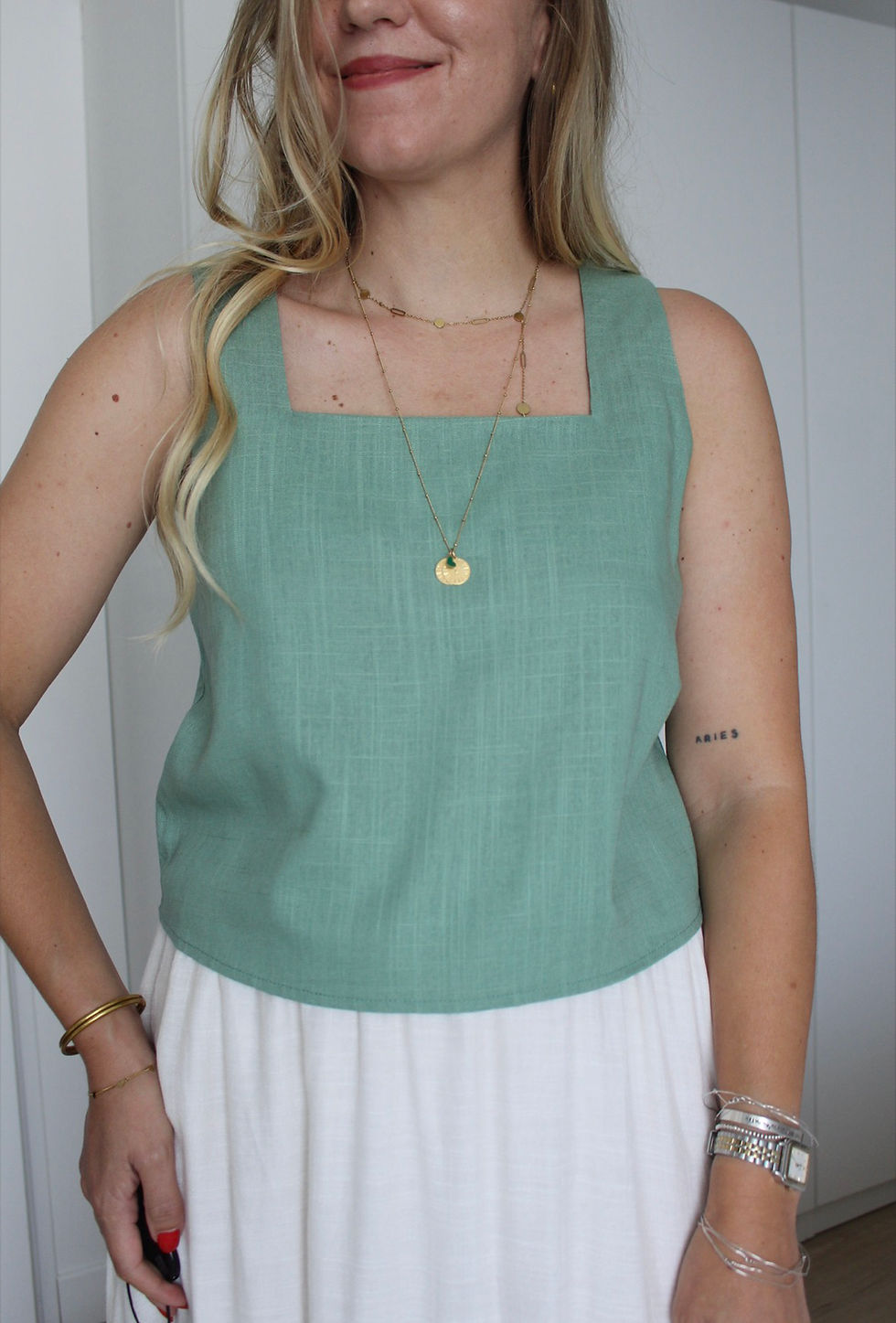 Miniature : Top STEFY - vert d’eau