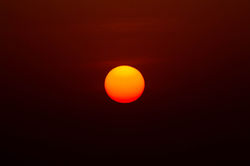 2015年06月12日 夕陽写真