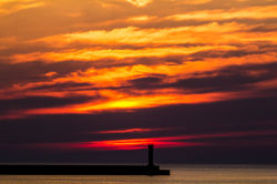2016年05月19日 夕陽雲