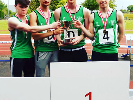 Individual and Team titles highlight excellent Ulster Schools Track and Field Championships!
