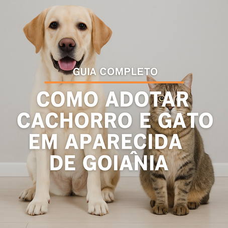 como adotar cachorro e gato em aparecida de goiânia