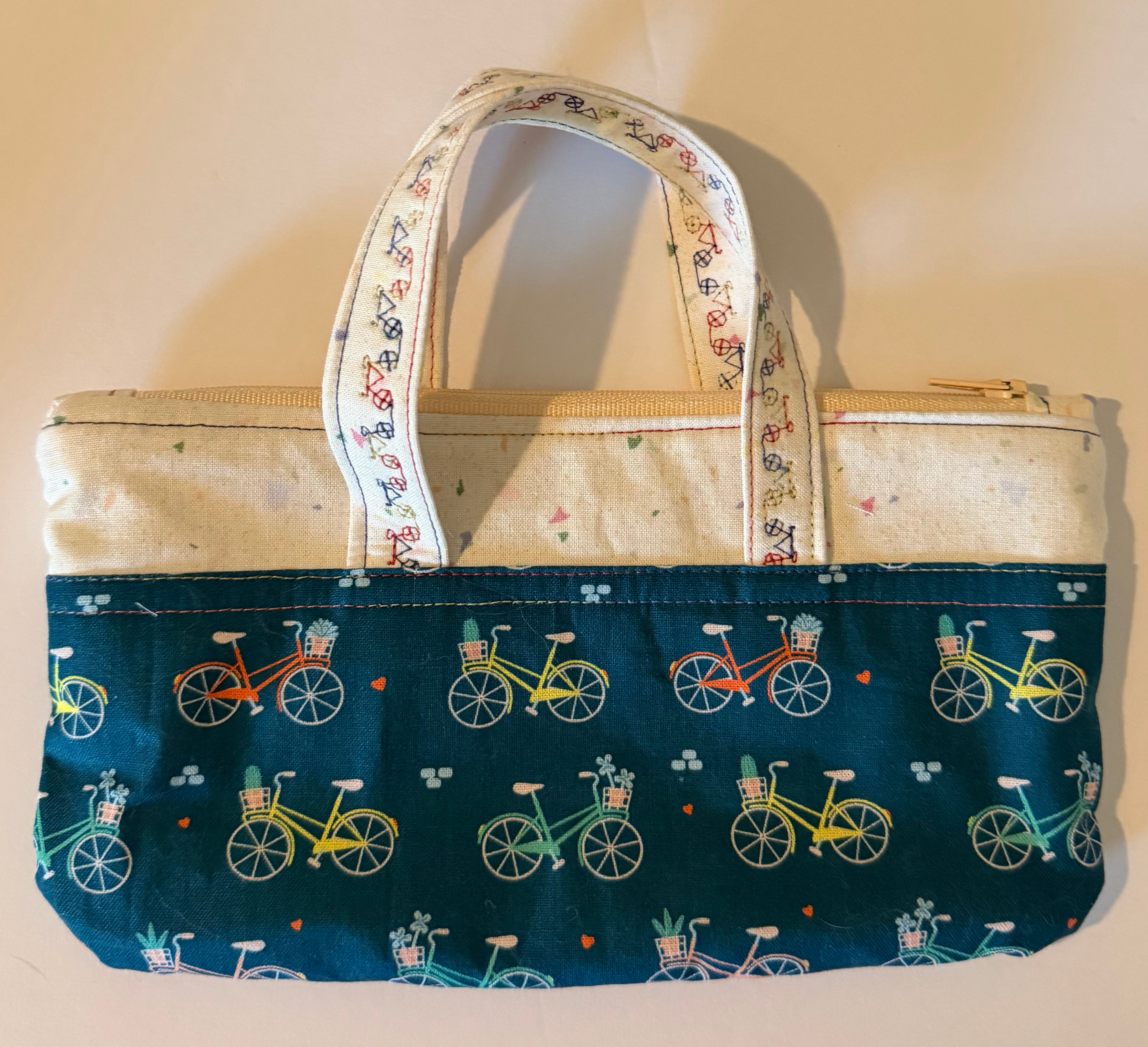 Primrose Pouch, Small Bicycle ride