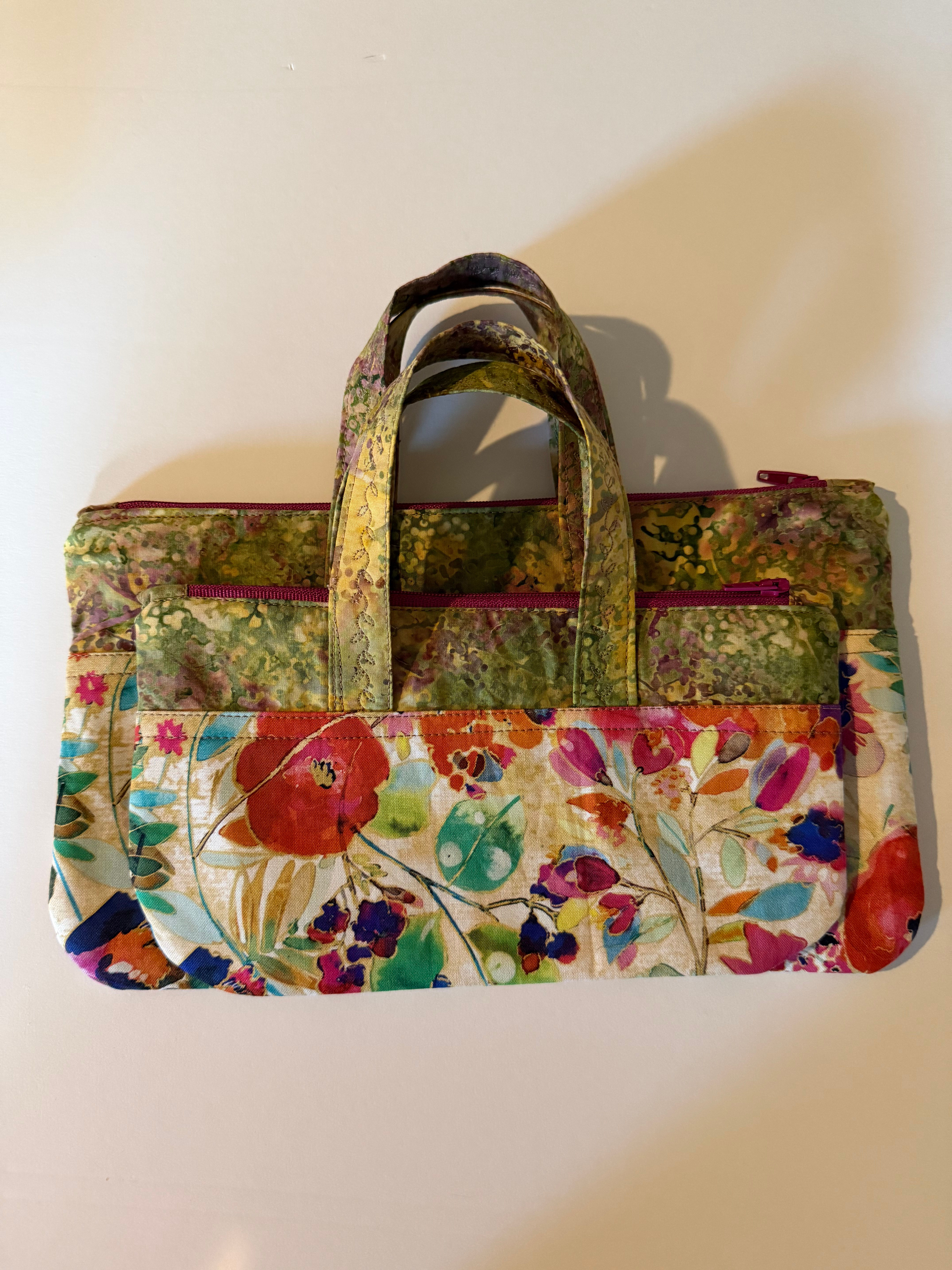 Primrose Pouch, Elegant Garden set