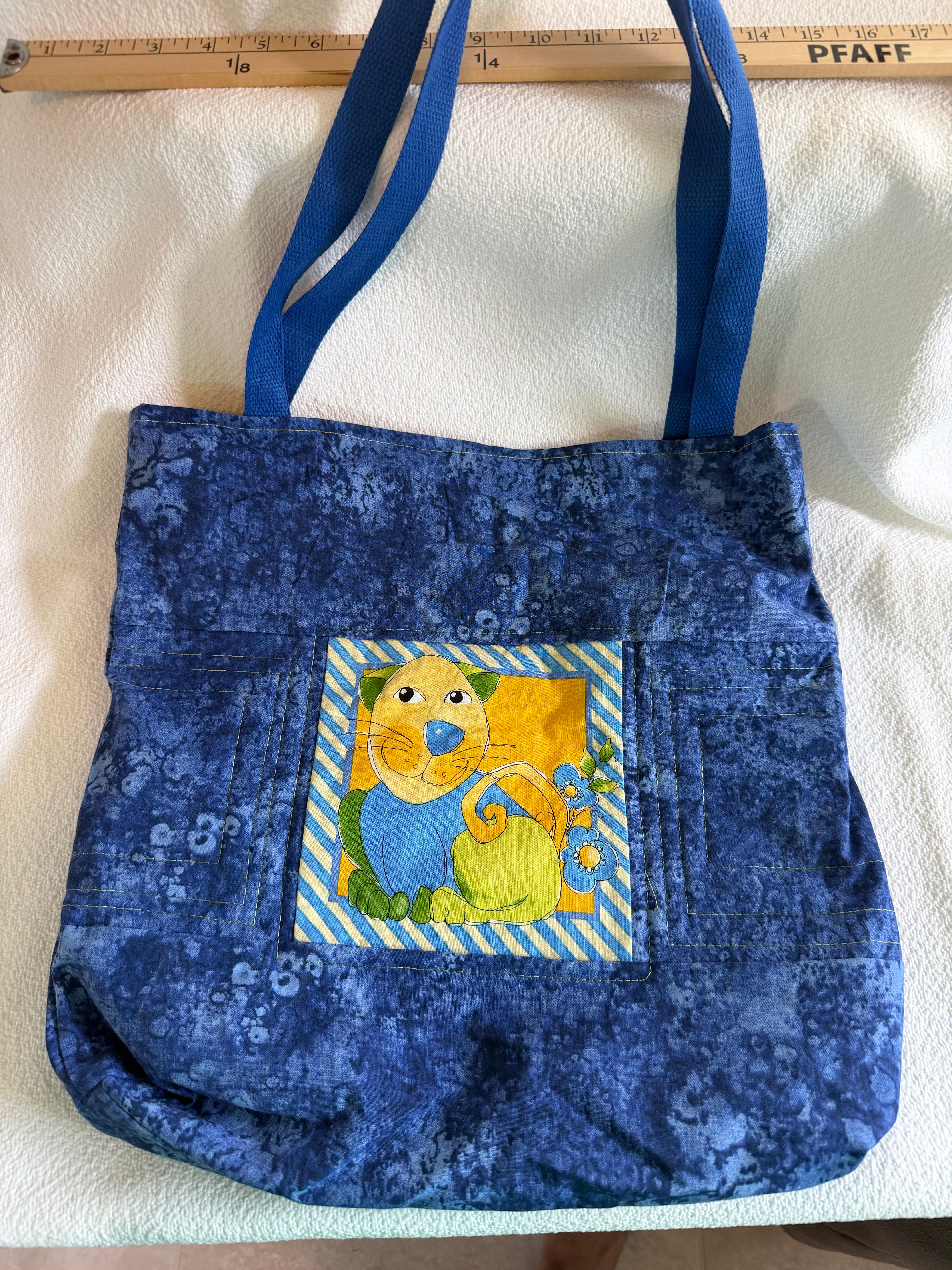 Jack Bag, blue baby cat
