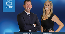 Dan Zech and Cat Toone achieve membership to MDRT