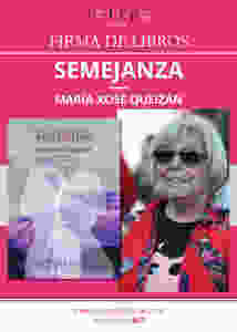 Firma de libros de Mª Xosé Queizán Semejanza Culturgal 2019 Tulipa Editorial