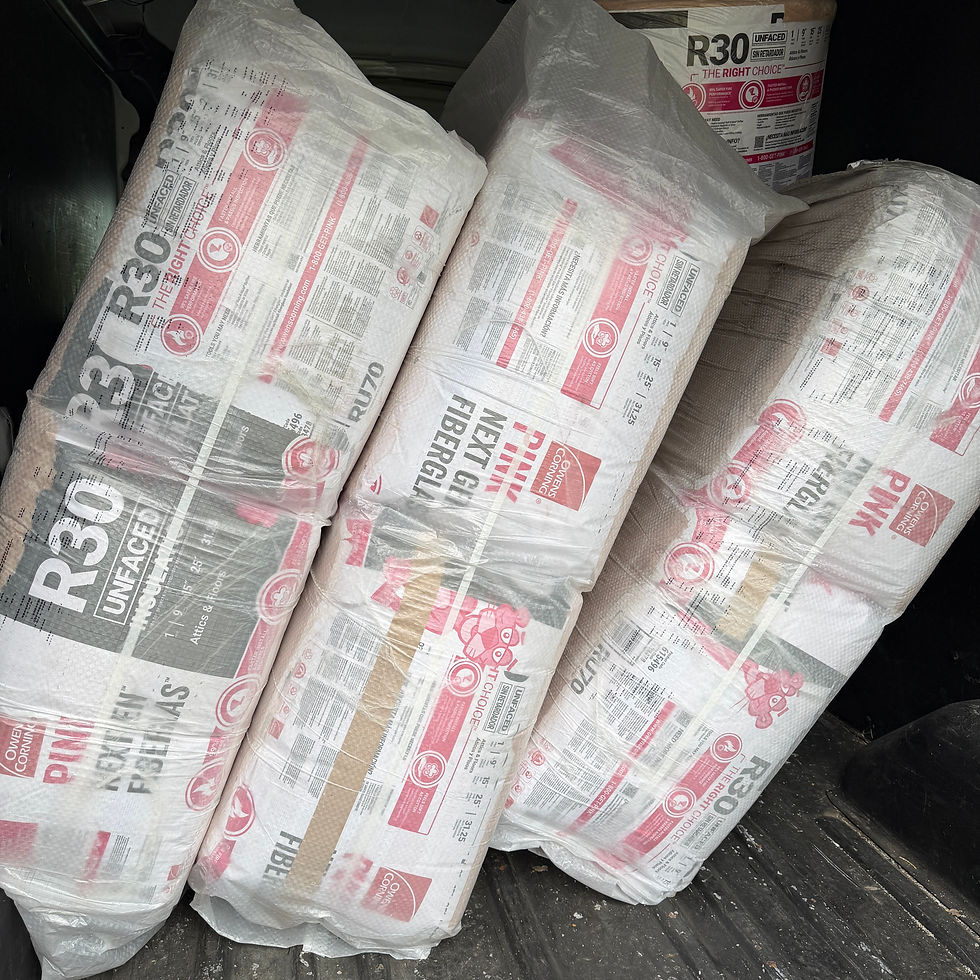 Thumbnail: R-30 Attic Unfaced Fiberglass Roll Insulation