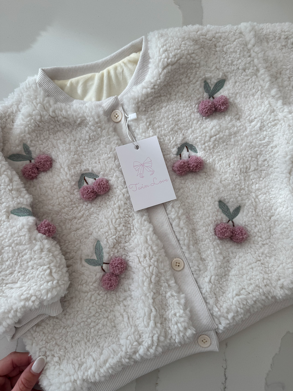 Thumbnail: Cherry fleece jacket 