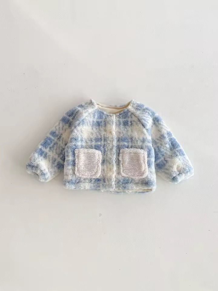 Thumbnail: Check fleece jacket 