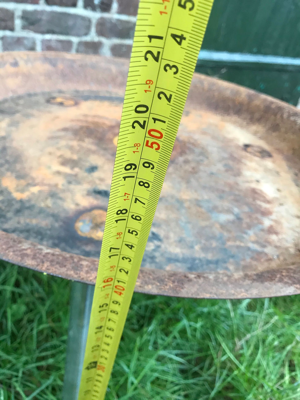 Thumbnail: Fire pit heavy gauge carbon steel cultivator disc