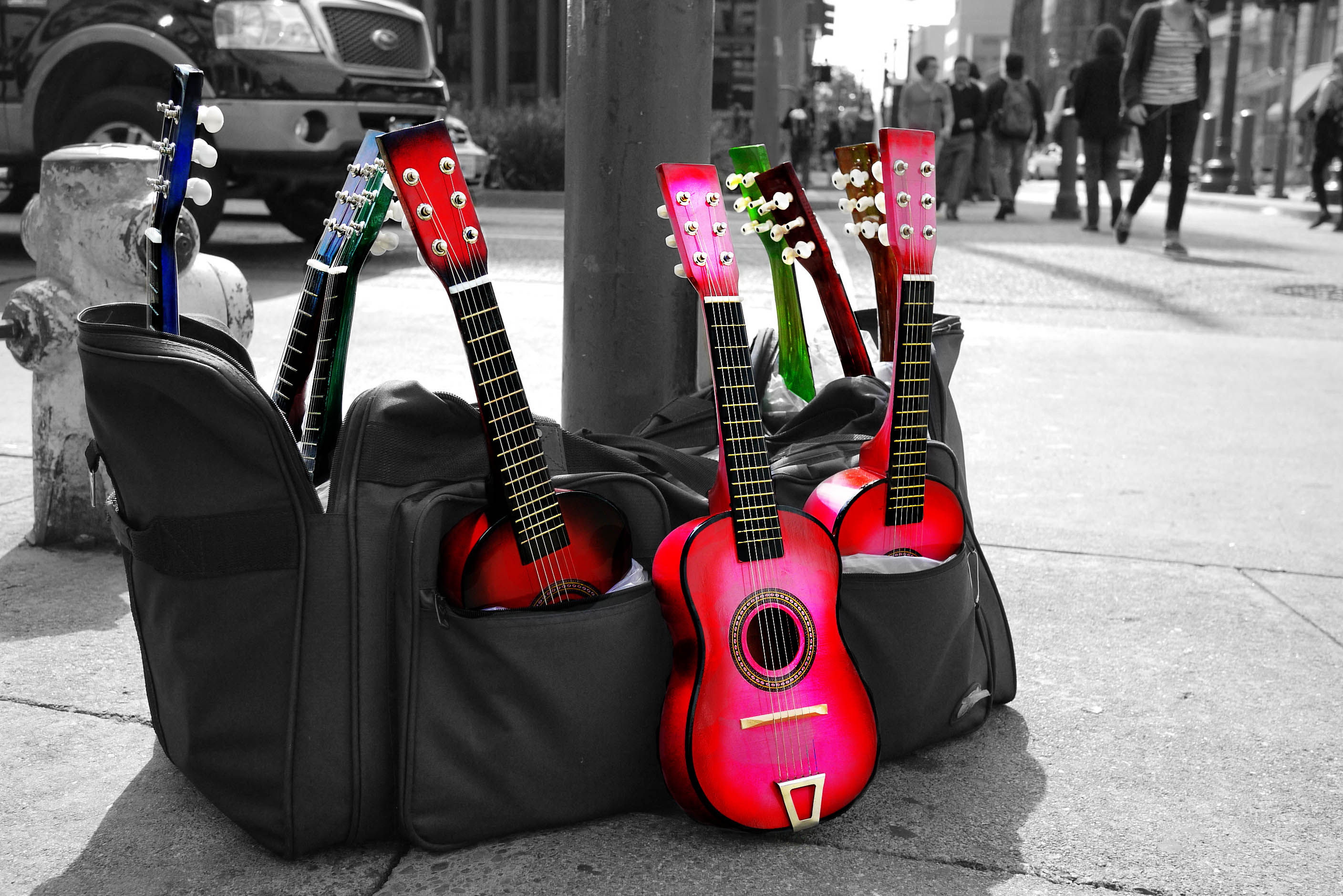 Colorful Ukes (Photograph)