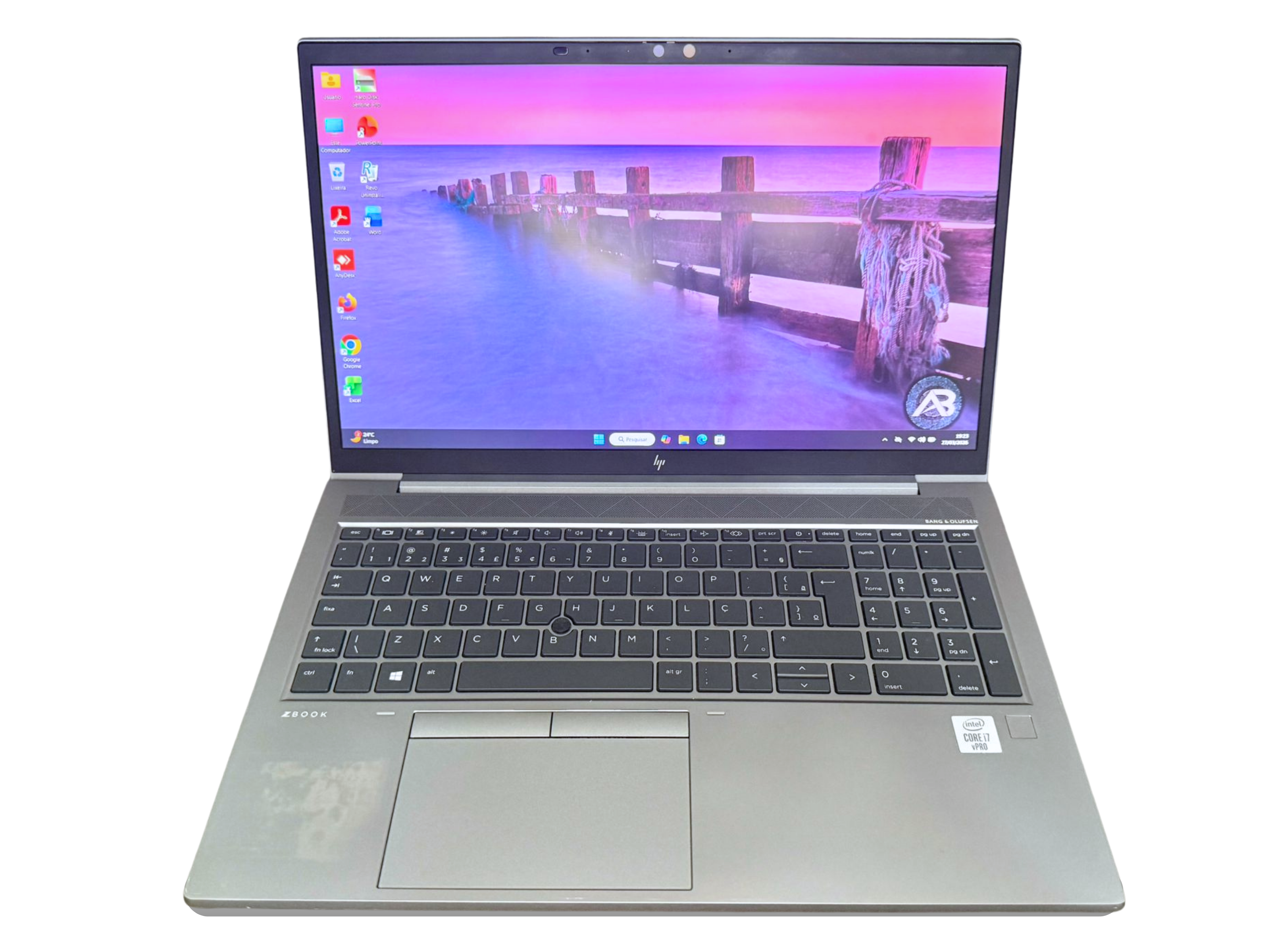 HP ZBook Firefly 15 G7 i7 16GB SSD 512GB 15.6 SEMINOVO Placa NVIDIA Dedicada 4GB