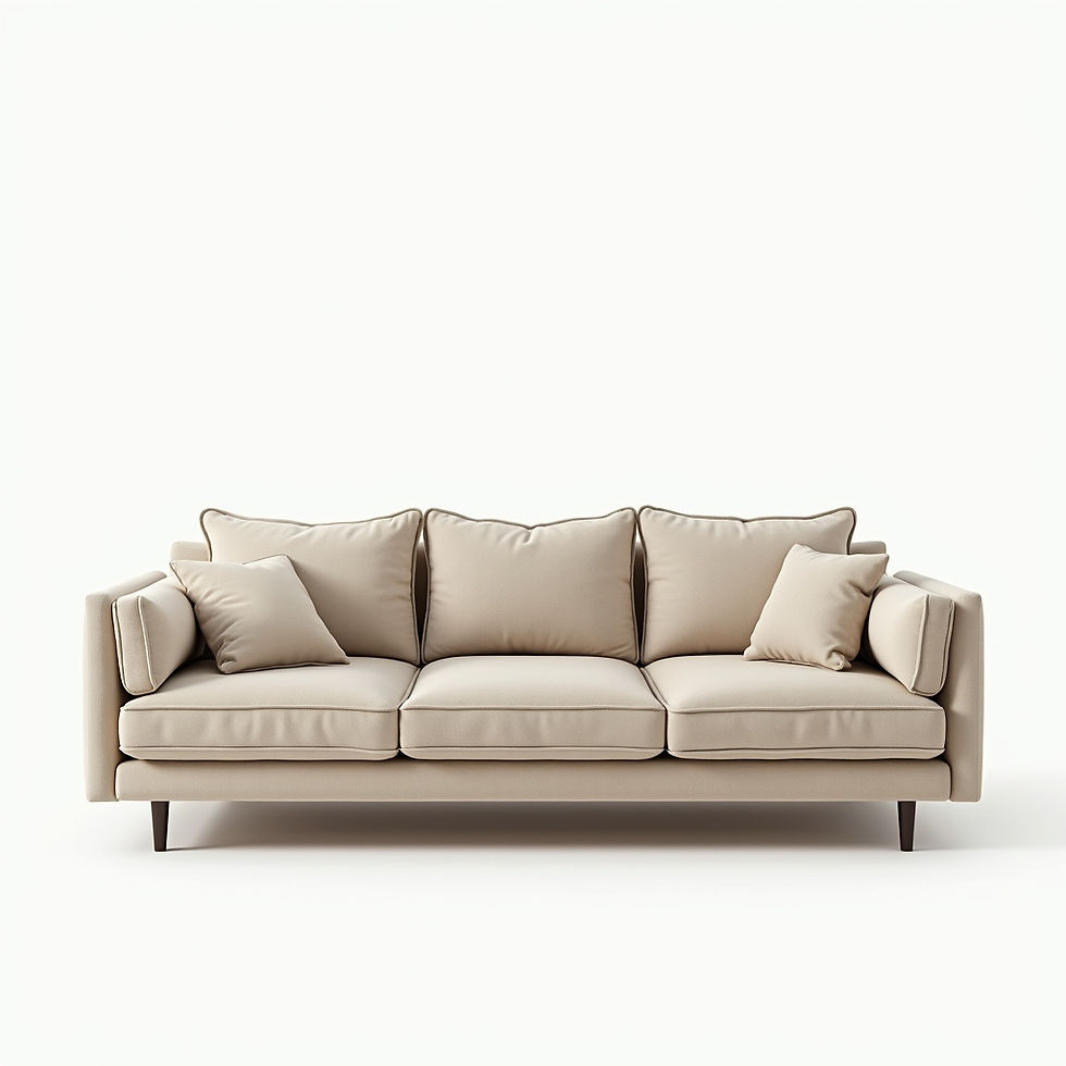 Neutral Linen Sofa