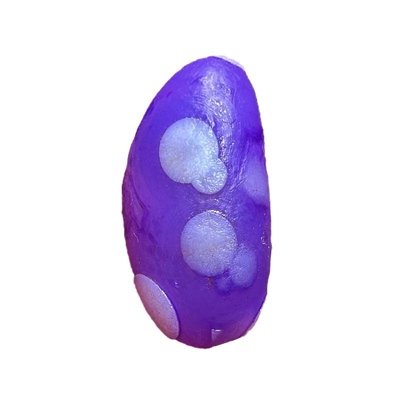 Thumbnail: Gobi Agate Purple White Eyes Bonsai Suiseki