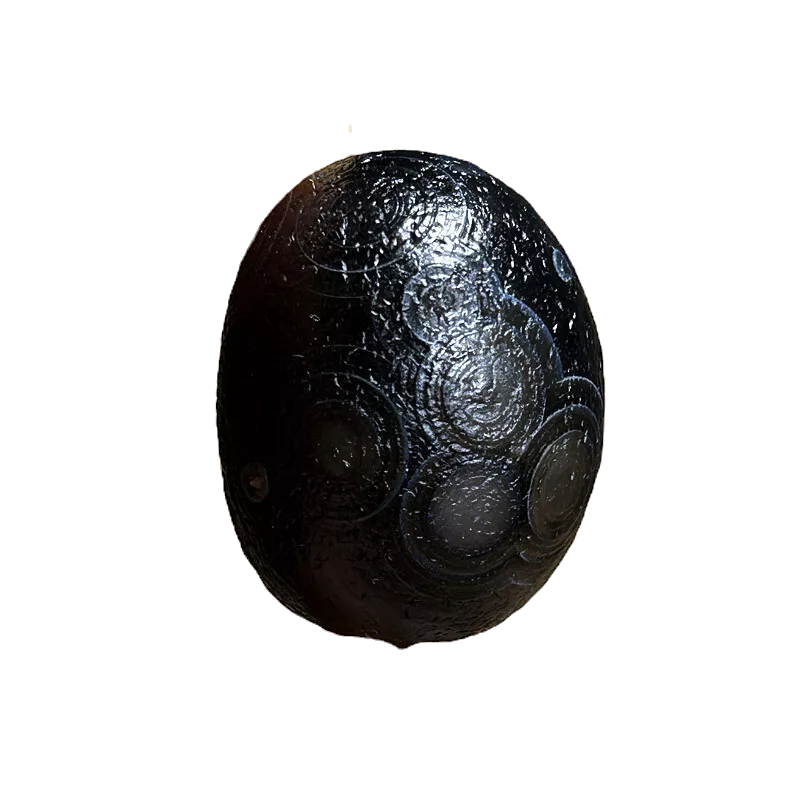 Thumbnail: Gobi Agate Black Eyes Bonsai Suiseki