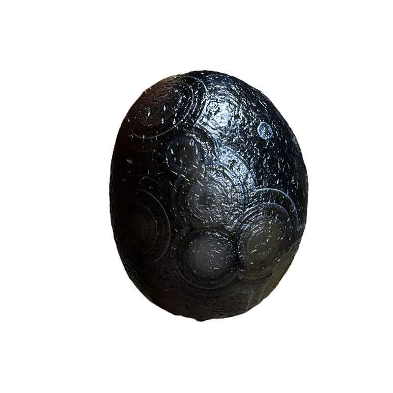 Thumbnail: Gobi Agate Black Eyes Bonsai Suiseki