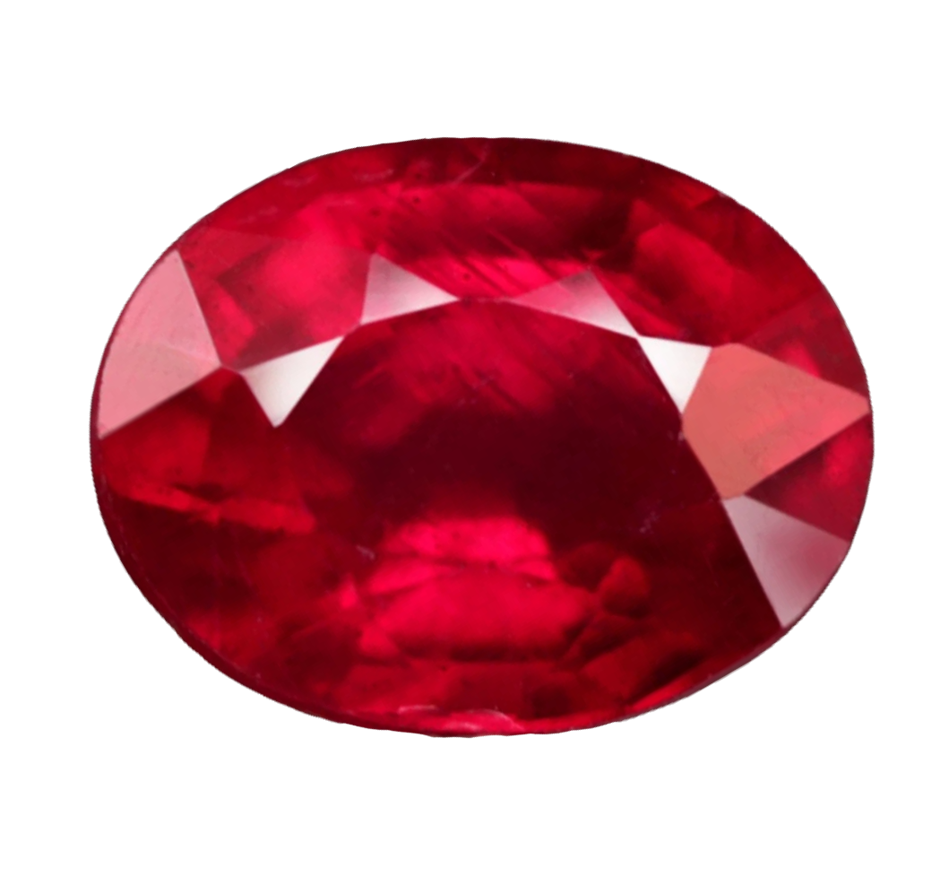 Red Pidgeon Blood Ruby 1.98 CT | Oval Cut Burma, Myanmar