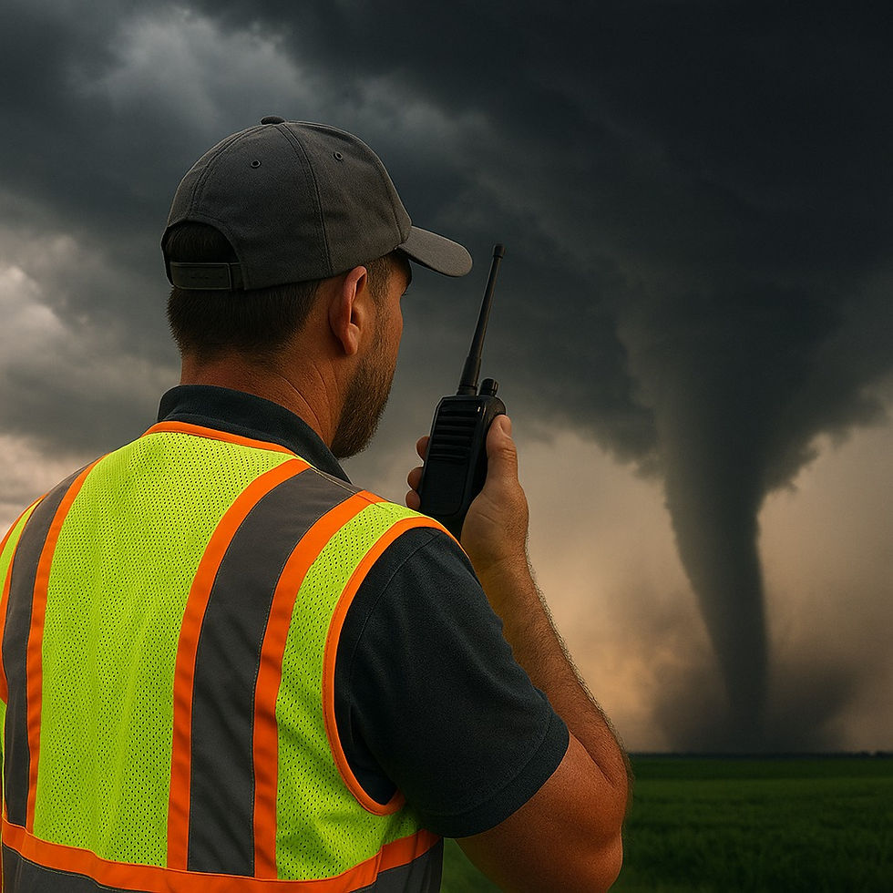 AI-Generated Image of an MRES Volunteer