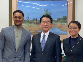 Meeting with students from the Republic of Seychelles