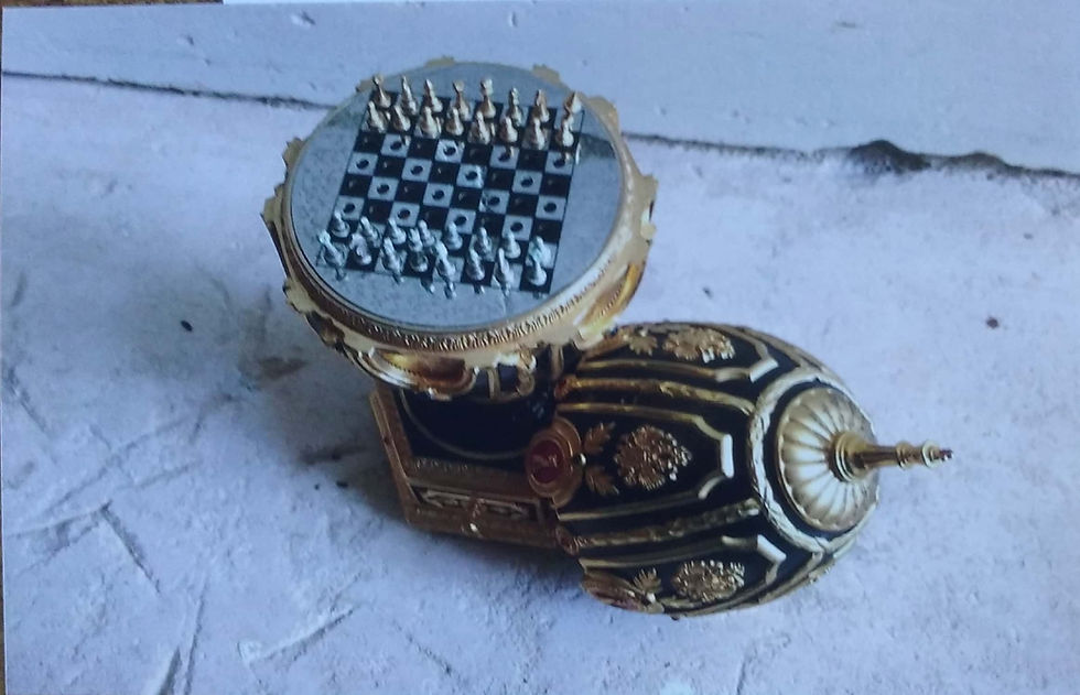 Jeu oeuf de Fabergé