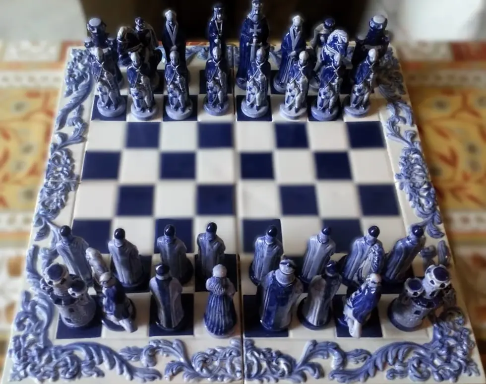 Jeu en faïence de Gien