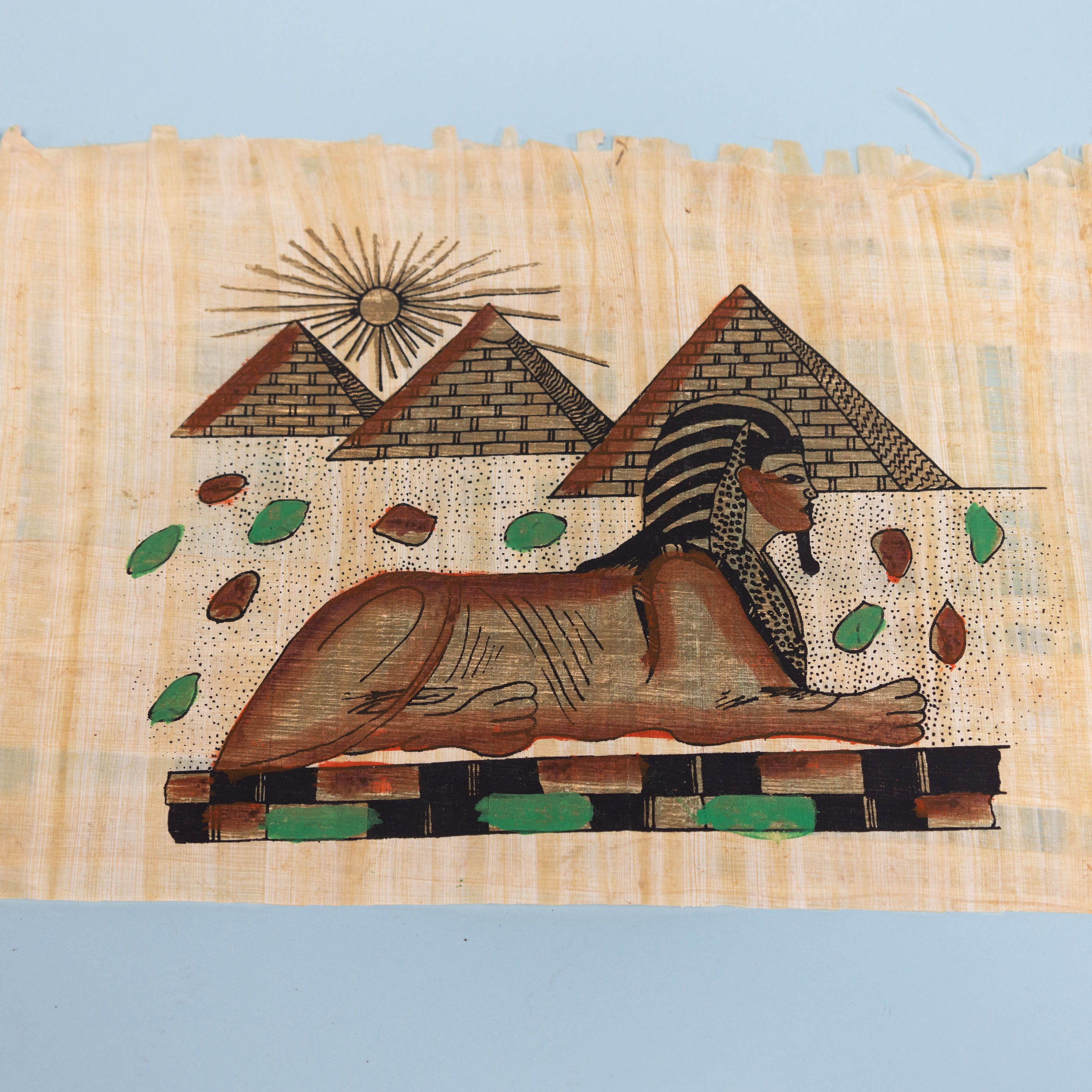 Sphinx Egyptian Papyrus