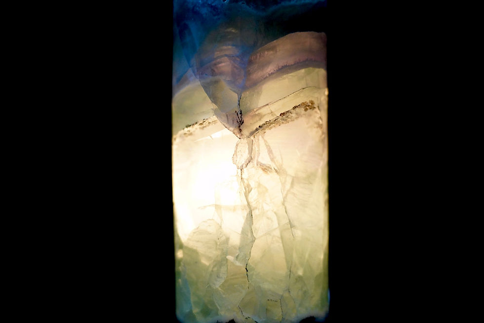 Thumbnail: Fluorite Crystal Lamp