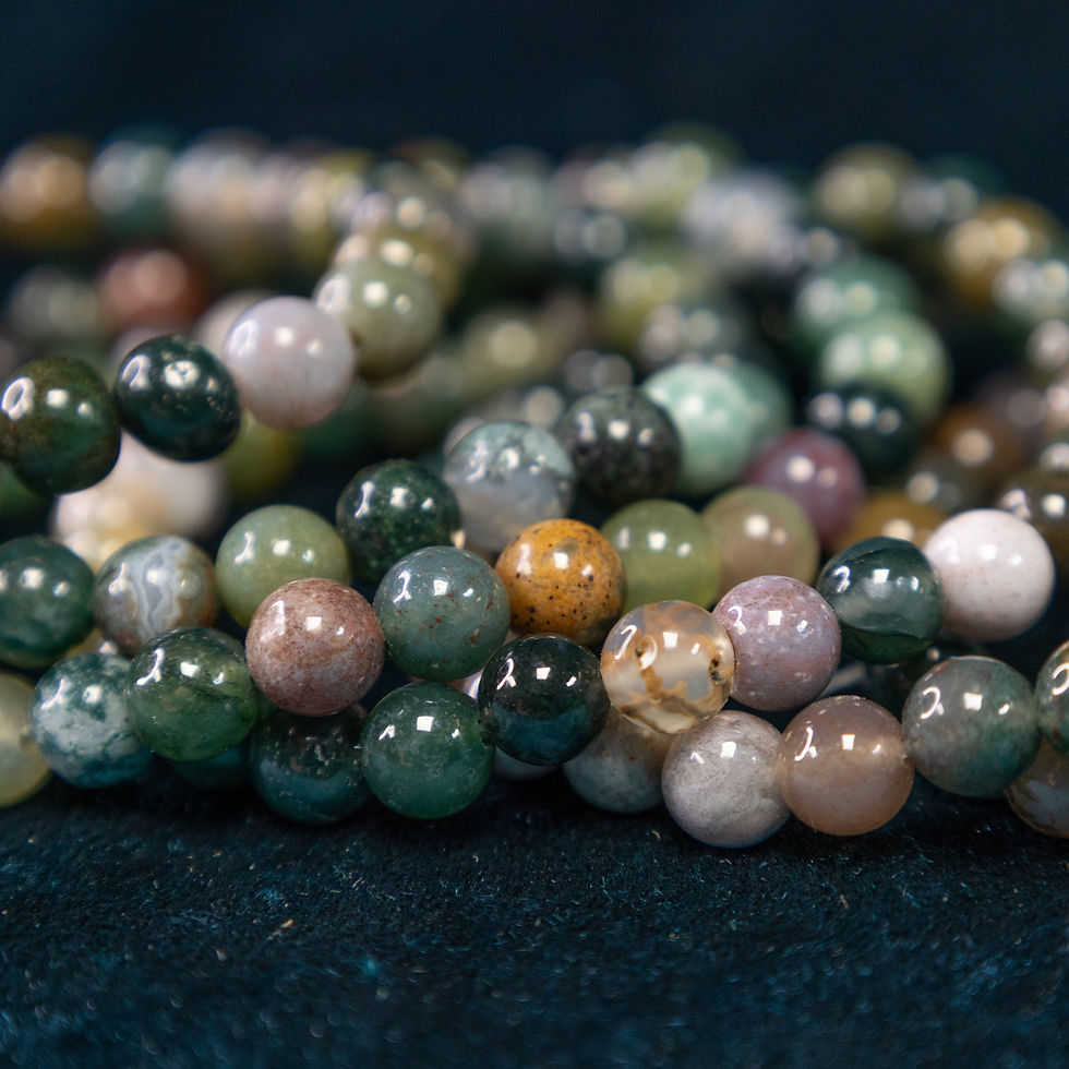 Thumbnail: Moss Agate Bracelet