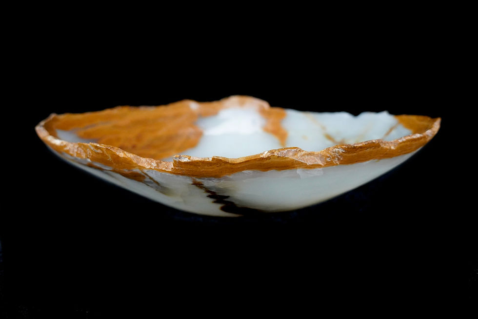 Thumbnail: Large Agate Crystal Bowl
