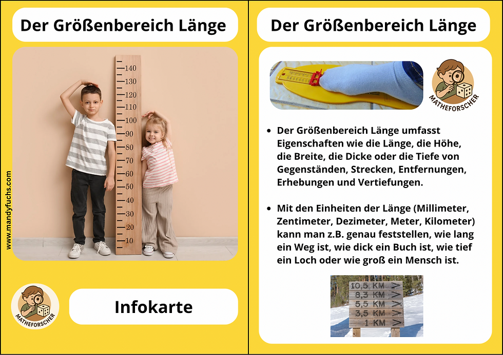 Miniaturbild: Forscherkartei Längen